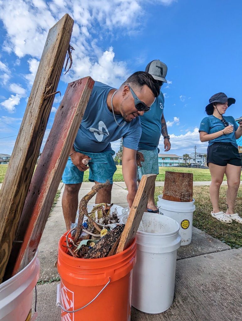 ESA beach clean up