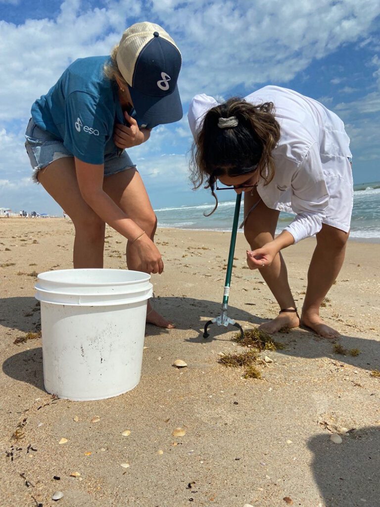 ESA beach clean up