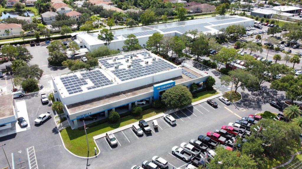 commercial rooftop solar lease